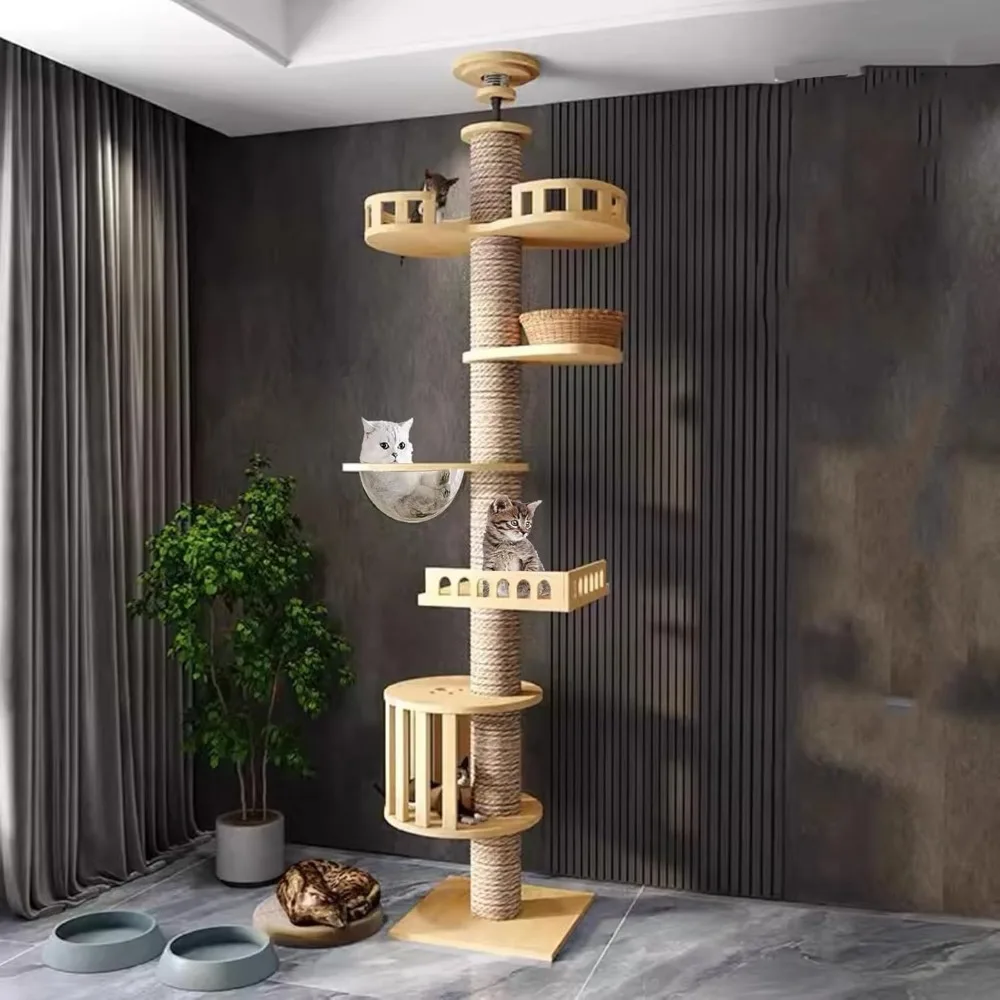 Very Mekidulu Floor To Ceiling Cat Tree - Cat Tree Floor To Ceiling,Adjustable Height,Tall Cat Tree With Width 4.33 In Scratchin
Very Mekidulu Floor To Ceiling Cat Tree - Cat Tree Floor To Ceiling,Adjustable Height,Tall Cat Tree With Width 4.33 In Scratchin