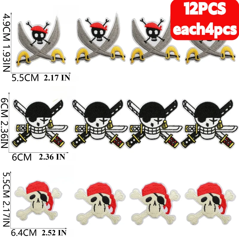 10/12PCS Wholesale Pirate Ship Embroidery Patches Cloth Treasure Map Cartoon Telescope Patch Children's Team Decoration Ironing
10/12PCS Wholesale Pirate Ship Embroidery Patches Cloth Treasure Map Cartoon Telescope Patch Children's Team Decoration Ironing