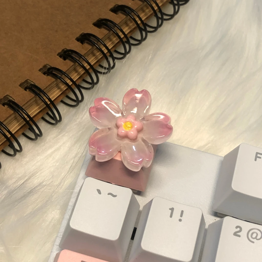 Transparent Flower Purple Pink Keycaps for Cross Axis Mechanical Keyboard Replacement Keycap R4 Height
Transparent Flower Purple Pink Keycaps for Cross Axis Mechanical Keyboard Replacement Keycap R4 Height