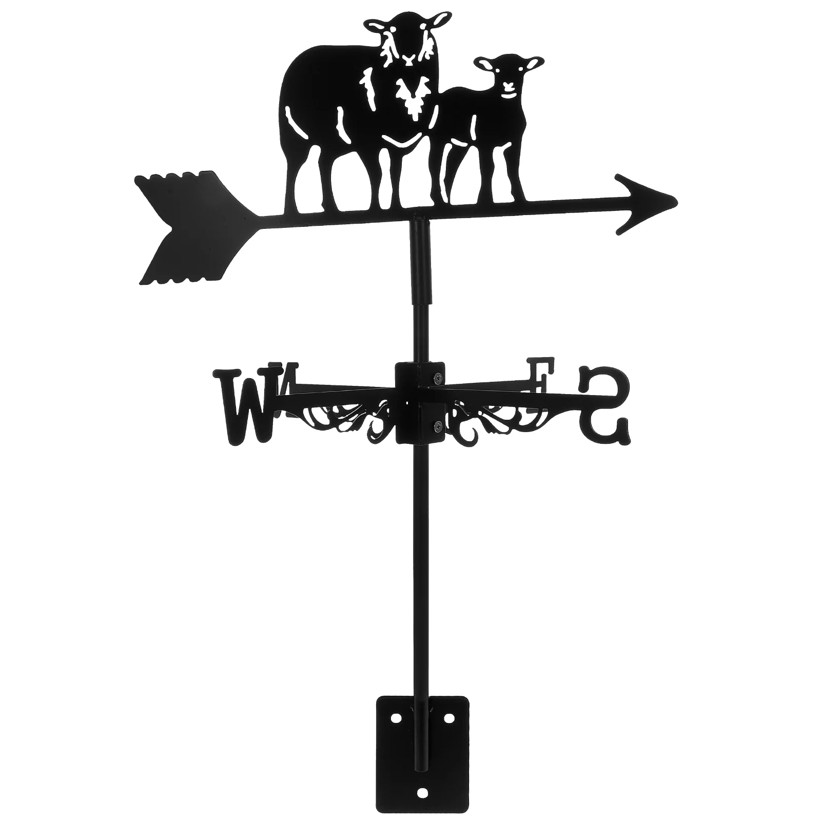 Outdoor Ornaments Farm Decorative Weathervane Lawn Vanes for Sheds Wind Indicator Moon Sheep Black Garden Delicate Child
Outdoor Ornaments Farm Decorative Weathervane Lawn Vanes for Sheds Wind Indicator Moon Sheep Black Garden Delicate Child