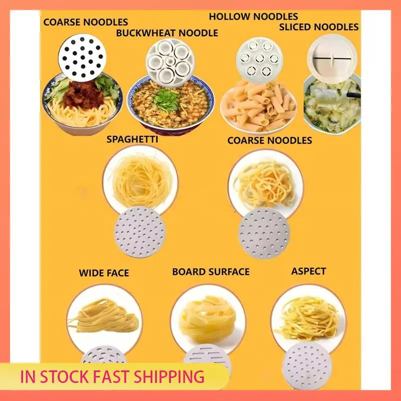 AA05 A Homemade Noodle Machine, Electric Pasta Machine With Nozzles, Household Handheld Wireless Noodle Maker
AA05 A Homemade Noodle Machine, Electric Pasta Machine With Nozzles, Household Handheld Wireless Noodle Maker