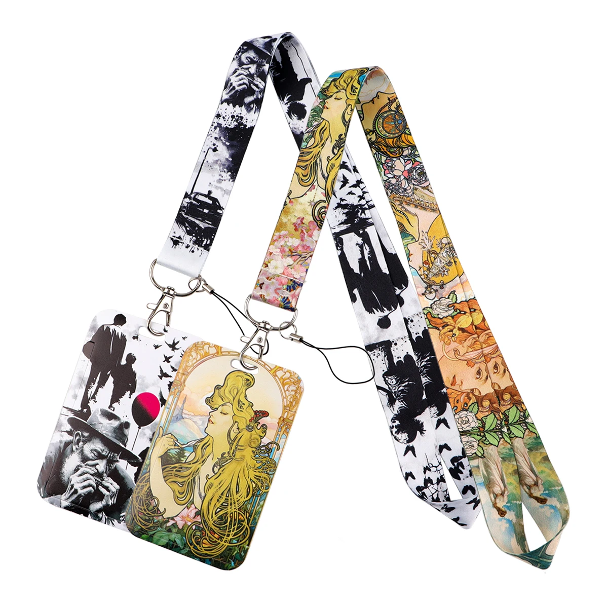 Art Painting Lanyard Neck Strap Keychain Cartoon Figures Card Cover Badge Holder Mobile Phone Hang Rope Keyring Accessories Gift
Art Painting Lanyard Neck Strap Keychain Cartoon Figures Card Cover Badge Holder Mobile Phone Hang Rope Keyring Accessories Gift