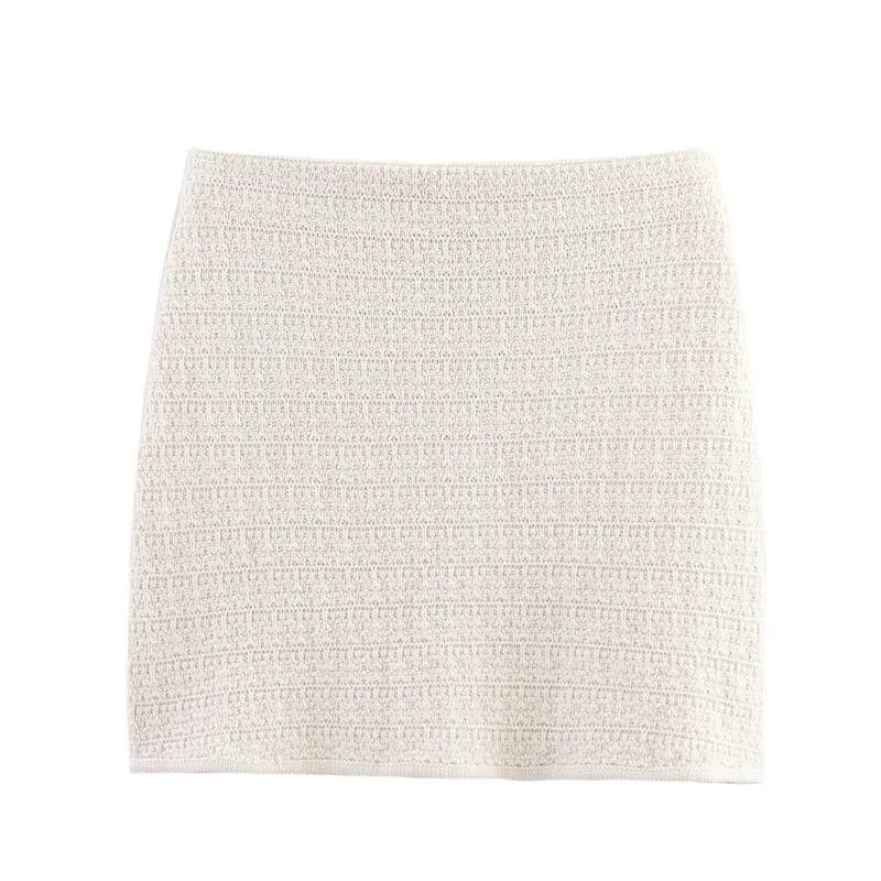 Beige High Waist Short Knitted Skirt And V-Neck Button Vest Set for Women Casual Summer Fashion Street Style Elegant
Beige High Waist Short Knitted Skirt And V-Neck Button Vest Set for Women Casual Summer Fashion Street Style Elegant