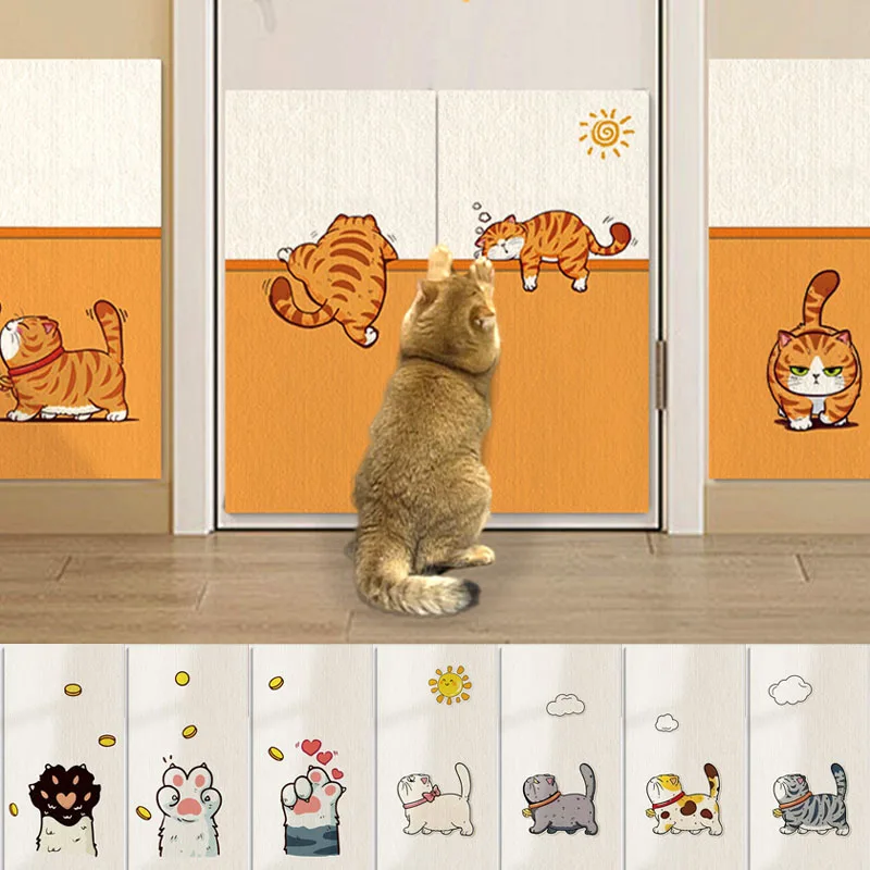 Comes with Adhesive Backed Cat Scratch Board Anti Cat Scratch Sofa Wall Protection Sticker Cute Cat Scratch Toy Home Decoration
Comes with Adhesive Backed Cat Scratch Board Anti Cat Scratch Sofa Wall Protection Sticker Cute Cat Scratch Toy Home Decoration