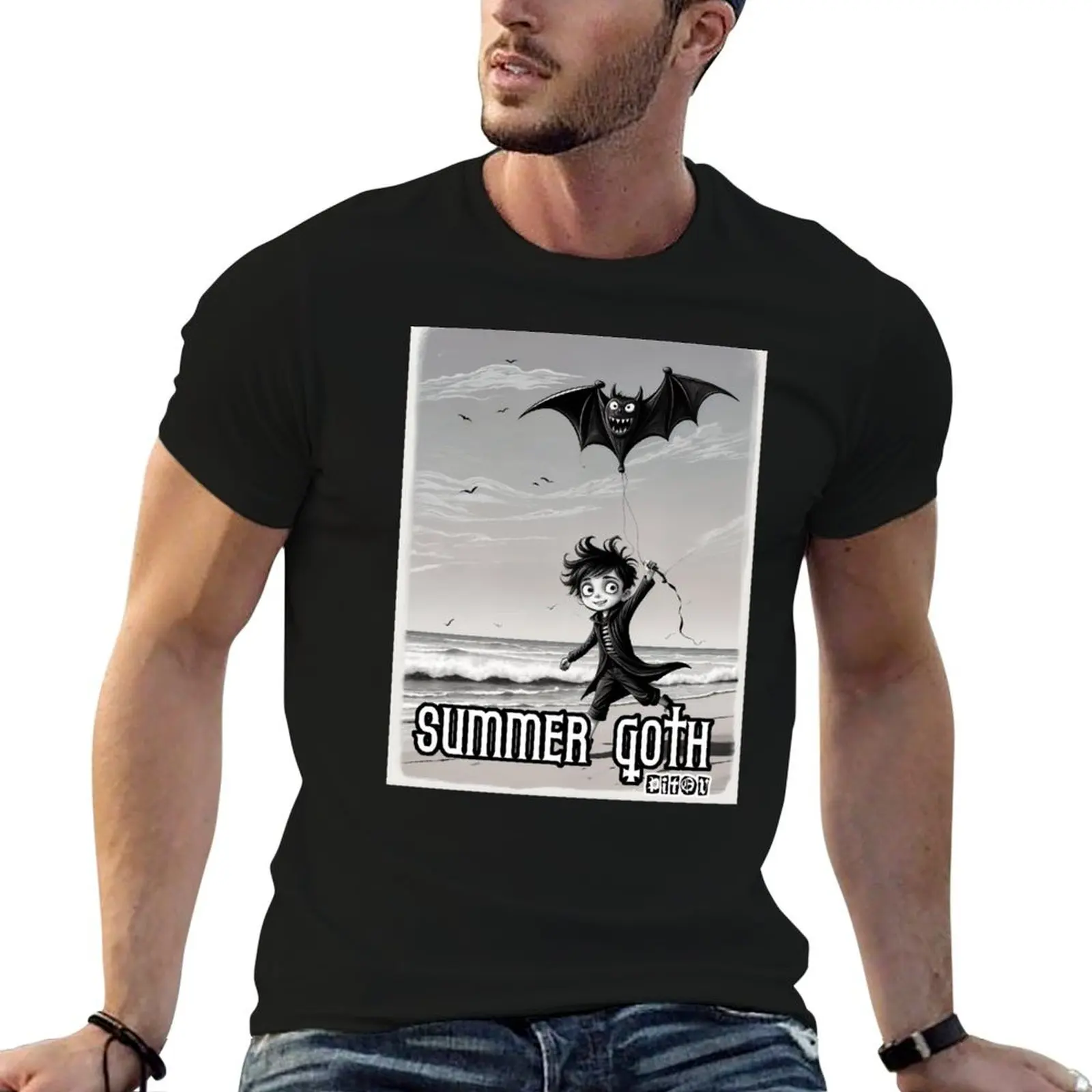 Summer goth kite T-Shirt boys whites affliction shirts designer shirts Personalized t-shirt Men's t shirts
Summer goth kite T-Shirt boys whites affliction shirts designer shirts Personalized t-shirt Men's t shirts