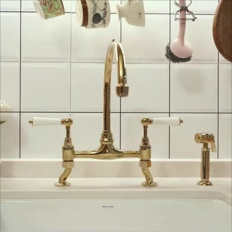 Traditional Solid Brass Kitchen Hand Sprayer, Insideast Unlacquered Brass Side Sprayer
Traditional Solid Brass Kitchen Hand Sprayer, Insideast Unlacquered Brass Side Sprayer