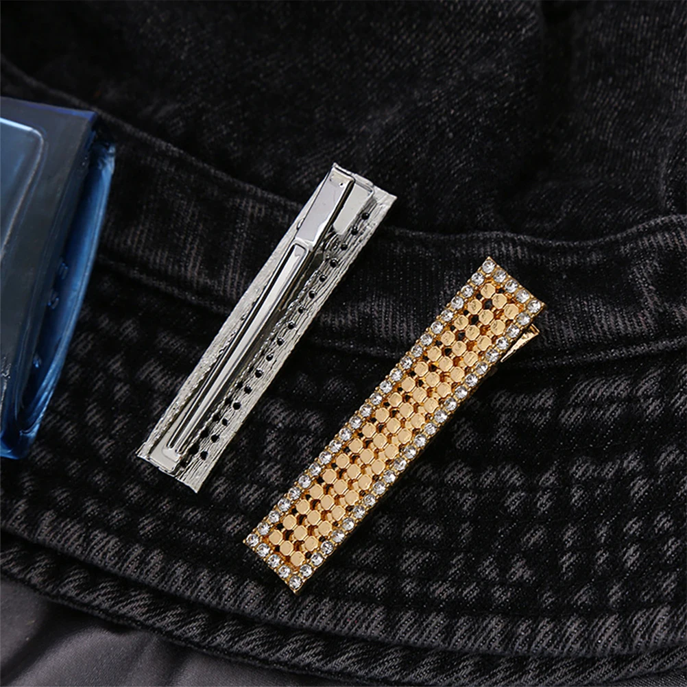 Rhinestone Hair Clips Decorative Bling Barrettes Women Easy Alloy Hairpins Wedding Accessories Small Side hairstyling Sectioning
Rhinestone Hair Clips Decorative Bling Barrettes Women Easy Alloy Hairpins Wedding Accessories Small Side hairstyling Sectioning
