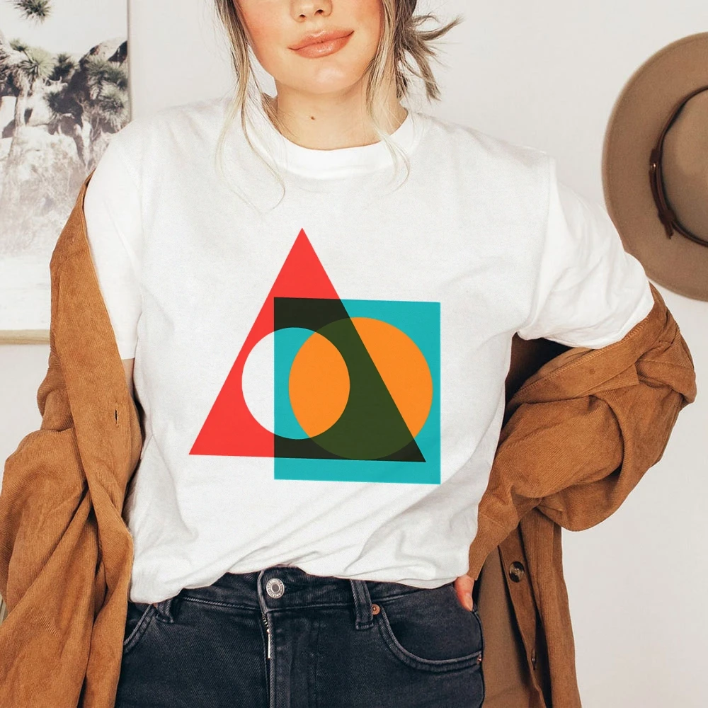 Y2K Women‘s Clothes Cotton Casual T-Shirt Crew Neck Graphic Tees Street Wear Colorful Cute Cartoon Geometric figure
Y2K Women‘s Clothes Cotton Casual T-Shirt Crew Neck Graphic Tees Street Wear Colorful Cute Cartoon Geometric figure