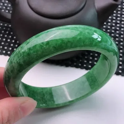 Natural Myanmar Jade Jade 54mm-62mm bracelet Princess jewelry bracelet send mom send girlfriend gift
Natural Myanmar Jade Jade 54mm-62mm bracelet Princess jewelry bracelet send mom send girlfriend gift