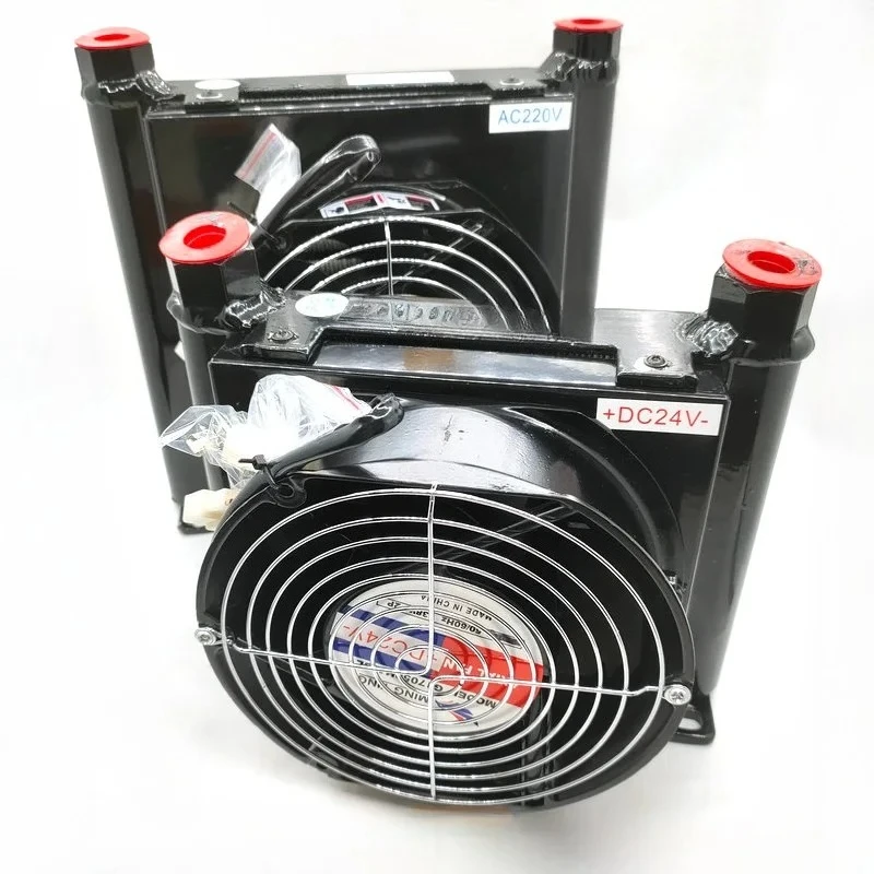 AF0510T-CA Hydraulic Air Cooled Radiator Improved Car Oil Tank Cooler 12V/24V/110V/220V/380V
AF0510T-CA Hydraulic Air Cooled Radiator Improved Car Oil Tank Cooler 12V/24V/110V/220V/380V
