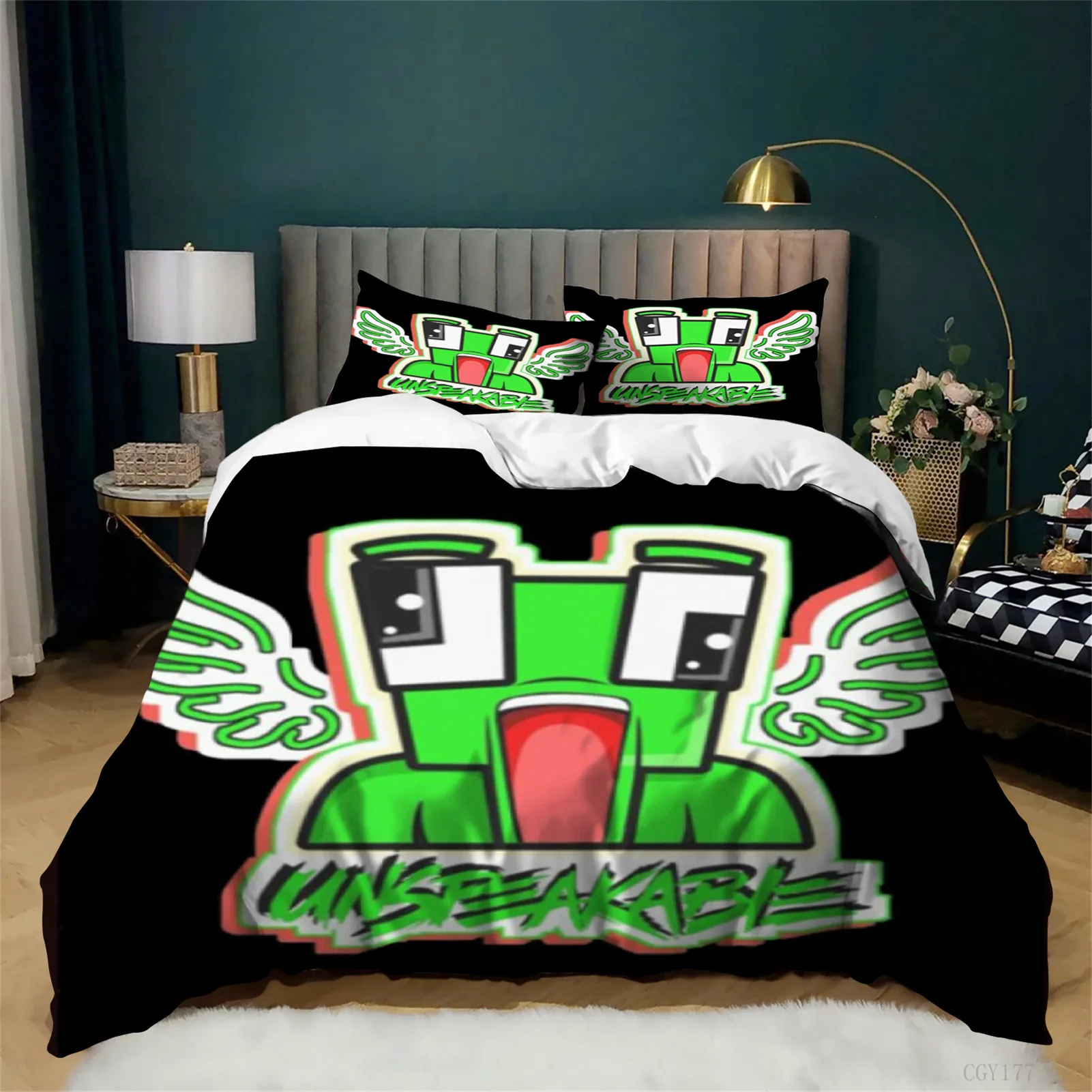 Комплект постельного белья Game Duvet Cover Set Unspeakable: ультра-уютный легкий комплект из 3 предметов для всех сезонов
Комплект постельного белья Game Duvet Cover Set Unspeakable: ультра-уютный легкий комплект из 3 предметов для всех сезонов