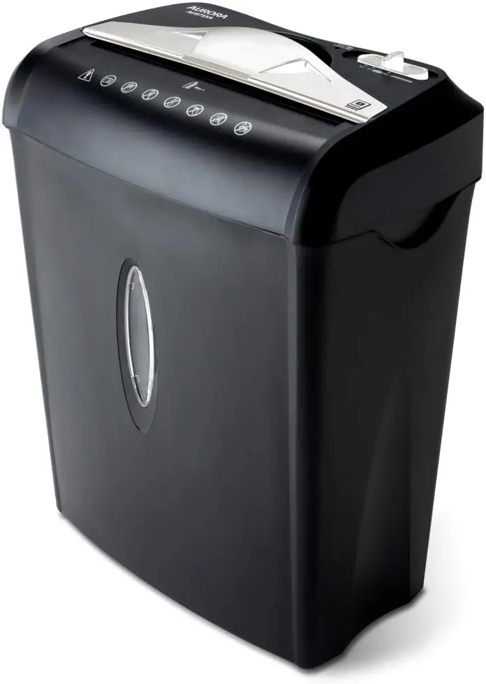 8-Sheet Cross-Cut Paper and Credit Card Shredder with 3.7-Gallon Wastebasket, P-3 Security Level, Easy Empty
8-Sheet Cross-Cut Paper and Credit Card Shredder with 3.7-Gallon Wastebasket, P-3 Security Level, Easy Empty