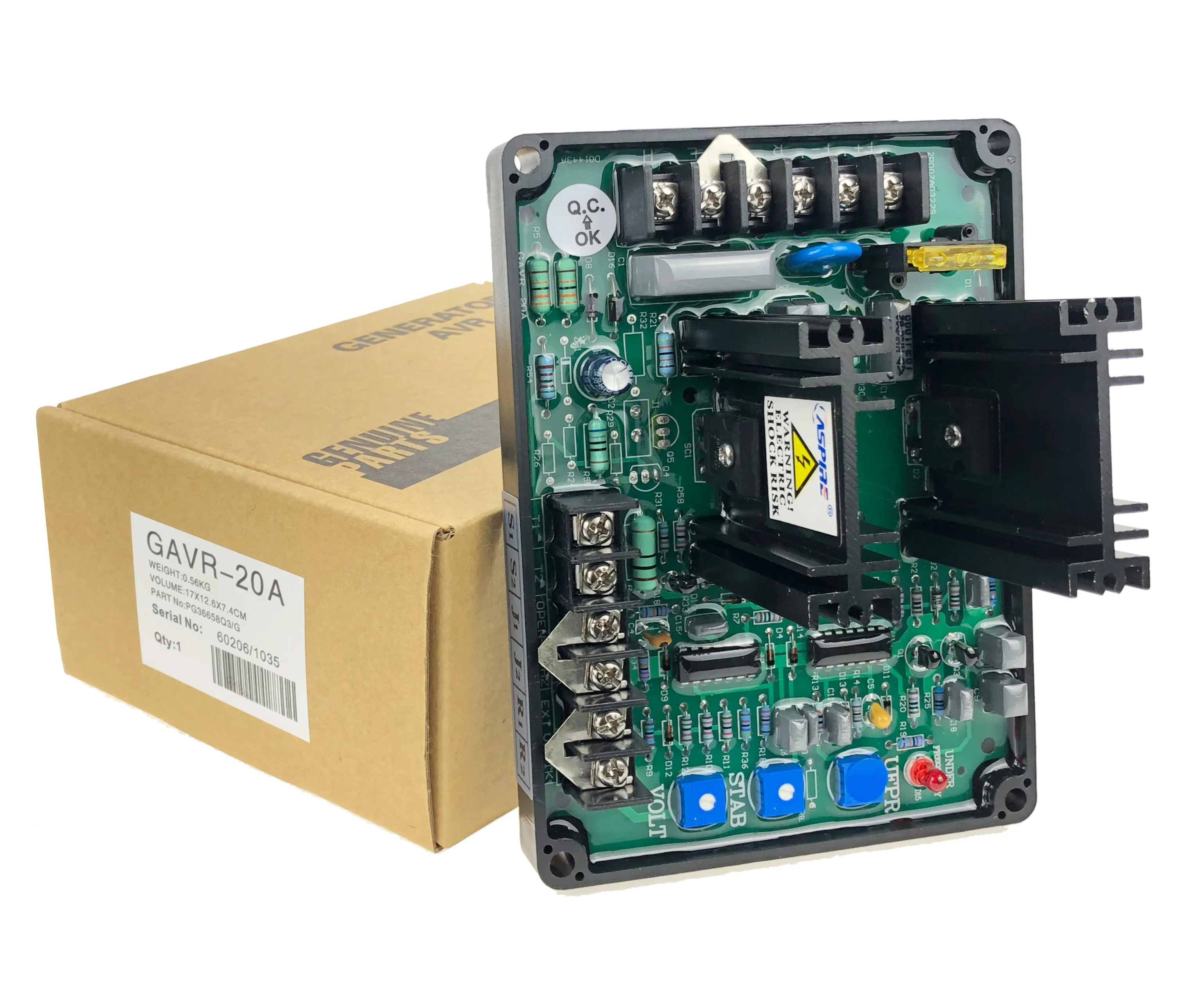 GAVR-8A GAVR-12A 15A 20A Генератор AVR Модуль автоматического регулятора напряжения Универсальный генератор AVR Универсальное подавление электромагнитных помех
GAVR-8A GAVR-12A 15A 20A Генератор AVR Модуль автоматического регулятора напряжения Универсальный генератор AVR Универсальное подавление электромагнитных помех