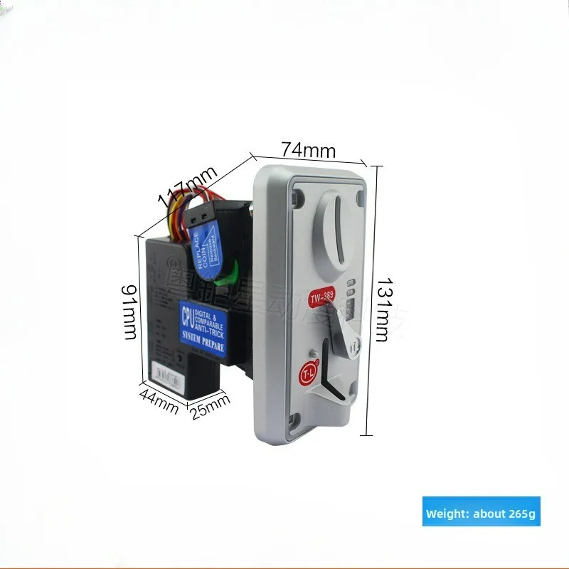 Компаратор монет Tongli TW389 с боковой загрузкой и LED-подсветкой с изменением цвета для игровых автоматов (прямая продажа)
Компаратор монет Tongli TW389 с боковой загрузкой и LED-подсветкой с изменением цвета для игровых автоматов (прямая продажа)