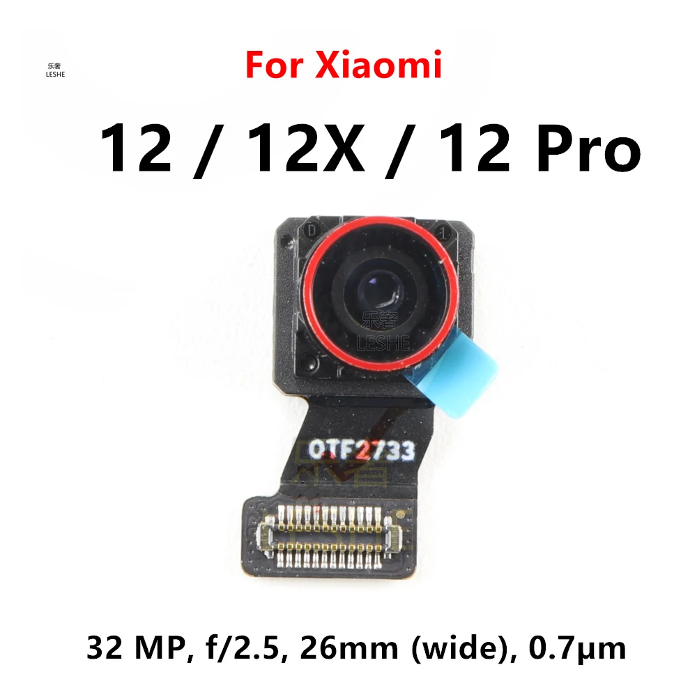 Selfie Camera For Xiaomi 12 12X 12 Pro Frontal Front Camera Module Facing Spare Parts
Selfie Camera For Xiaomi 12 12X 12 Pro Frontal Front Camera Module Facing Spare Parts