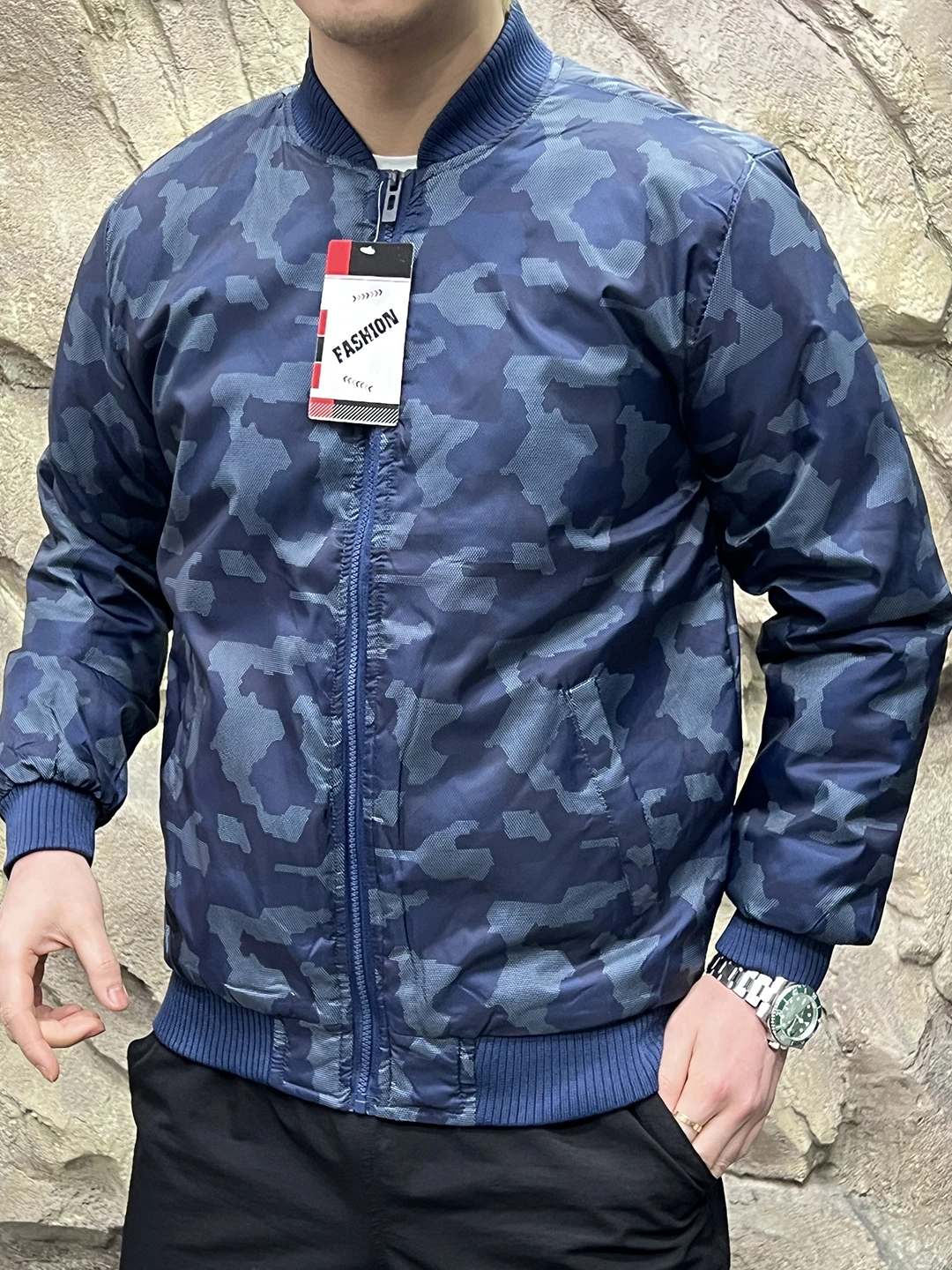 Outdoor Men's Cotton Jaet Camouflage Print Baseball Collar Waterproof Coating Autumn Winter Warm Long Sve Stand Fit
Outdoor Men's Cotton Jaet Camouflage Print Baseball Collar Waterproof Coating Autumn Winter Warm Long Sve Stand Fit