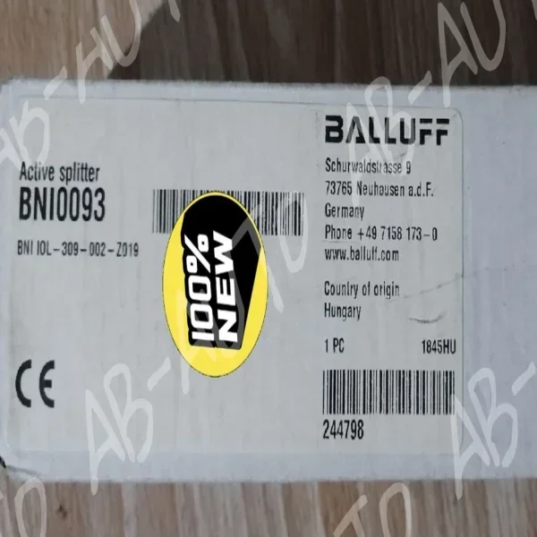 2026 Bni0093 Bni I0l-309-002-z019 Sensor Brand New Original Spot Plc
2026 Bni0093 Bni I0l-309-002-z019 Sensor Brand New Original Spot Plc