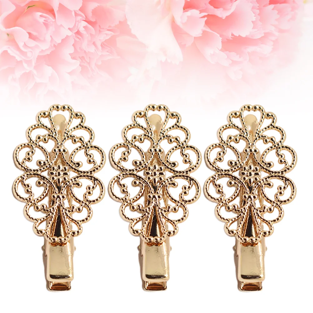 3pcs Duckbill Clips Hollow Hair Clips Brass Retro Hairpin For Women Girls Lightweight Hair Accessories Barrettes
3pcs Duckbill Clips Hollow Hair Clips Brass Retro Hairpin For Women Girls Lightweight Hair Accessories Barrettes