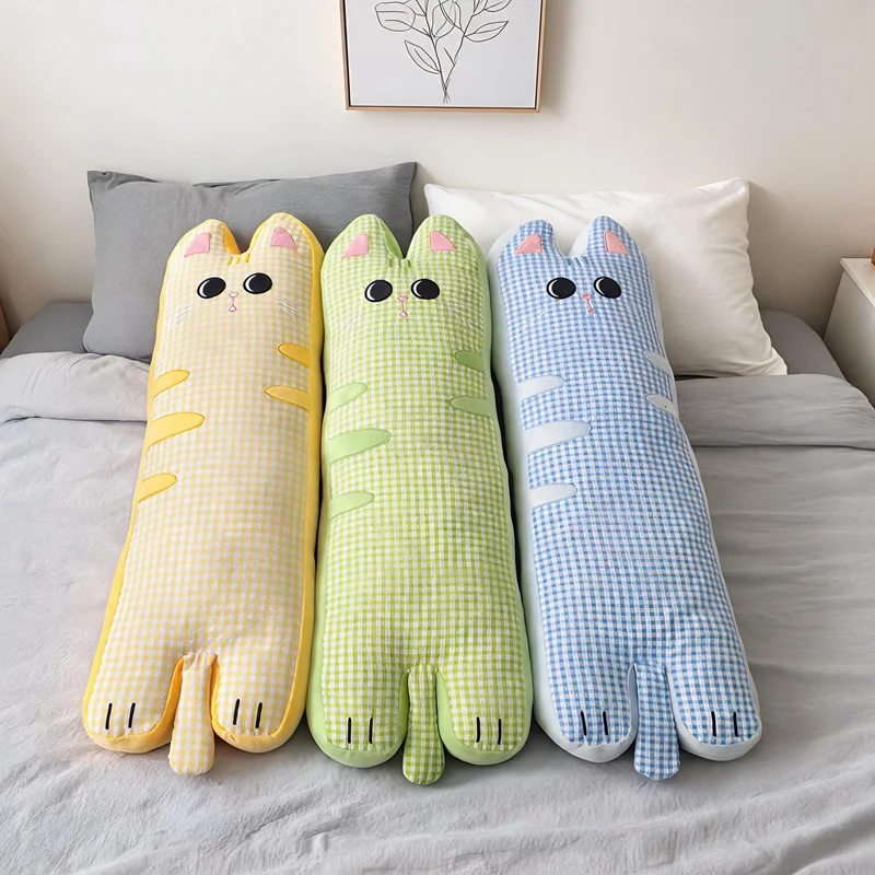 Lovely Striped Long Cat Stuffed Plush Doll Soft Hugging Body Pillow Comfort Sleep Cushion Household Bedroom Decor Holiday
Lovely Striped Long Cat Stuffed Plush Doll Soft Hugging Body Pillow Comfort Sleep Cushion Household Bedroom Decor Holiday