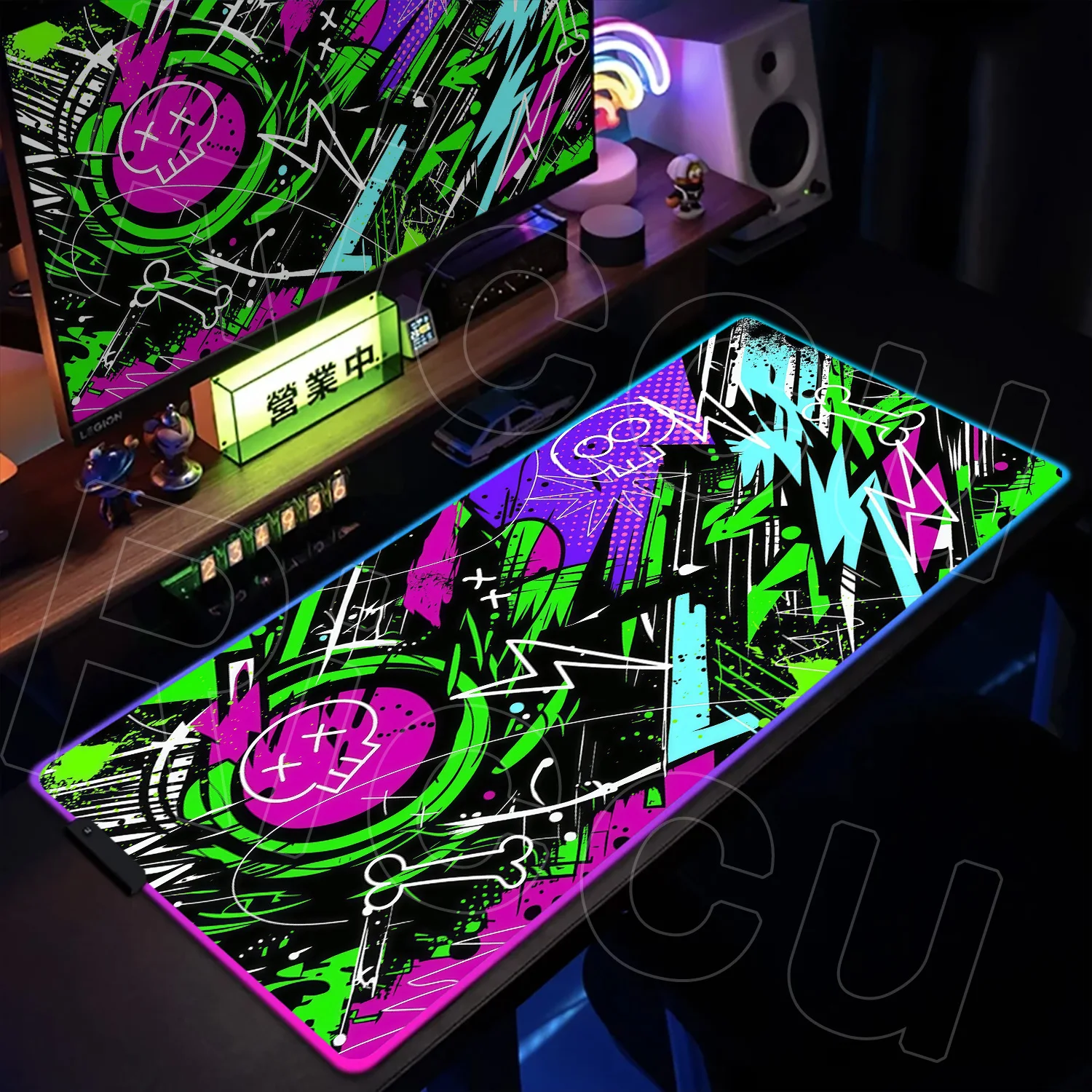 RGB 1000x500mm Street Graffiti Art Gaming Mouse Pad Table Pad Mousepad Computer expand Rubber accessories Keyboard LED Desk mat
RGB 1000x500mm Street Graffiti Art Gaming Mouse Pad Table Pad Mousepad Computer expand Rubber accessories Keyboard LED Desk mat