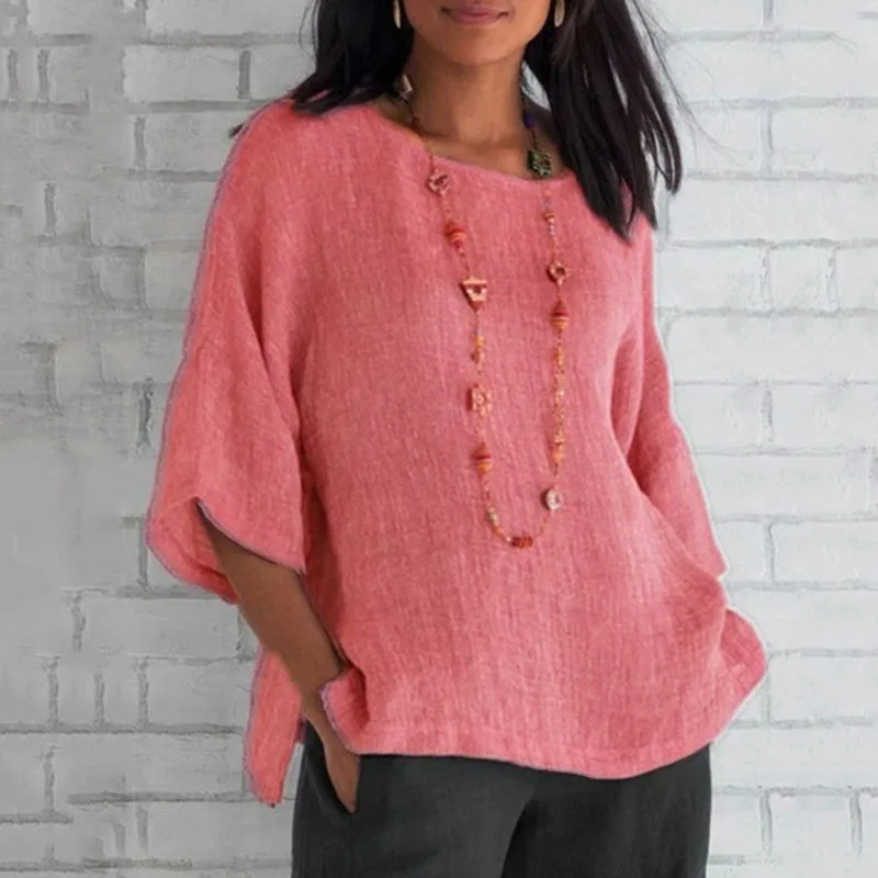 Women Blouse Shirt 2026 Fashion O-Neck Solid Asymmetrical Blouse Shirt Women Tops Blusa Blusas Para Mujer Camisas De Mujer Q5595
Women Blouse Shirt 2026 Fashion O-Neck Solid Asymmetrical Blouse Shirt Women Tops Blusa Blusas Para Mujer Camisas De Mujer Q5595