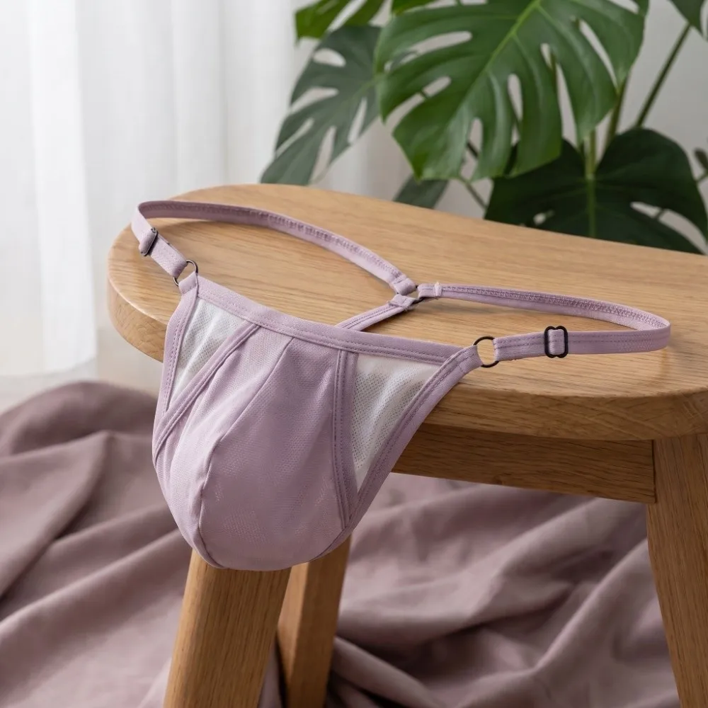Breathable Adjustable Ice Silk Men Thongs Underpants Low Waist Men's Panties Lingerie T-back Male Briefs Boy
Breathable Adjustable Ice Silk Men Thongs Underpants Low Waist Men's Panties Lingerie T-back Male Briefs Boy
