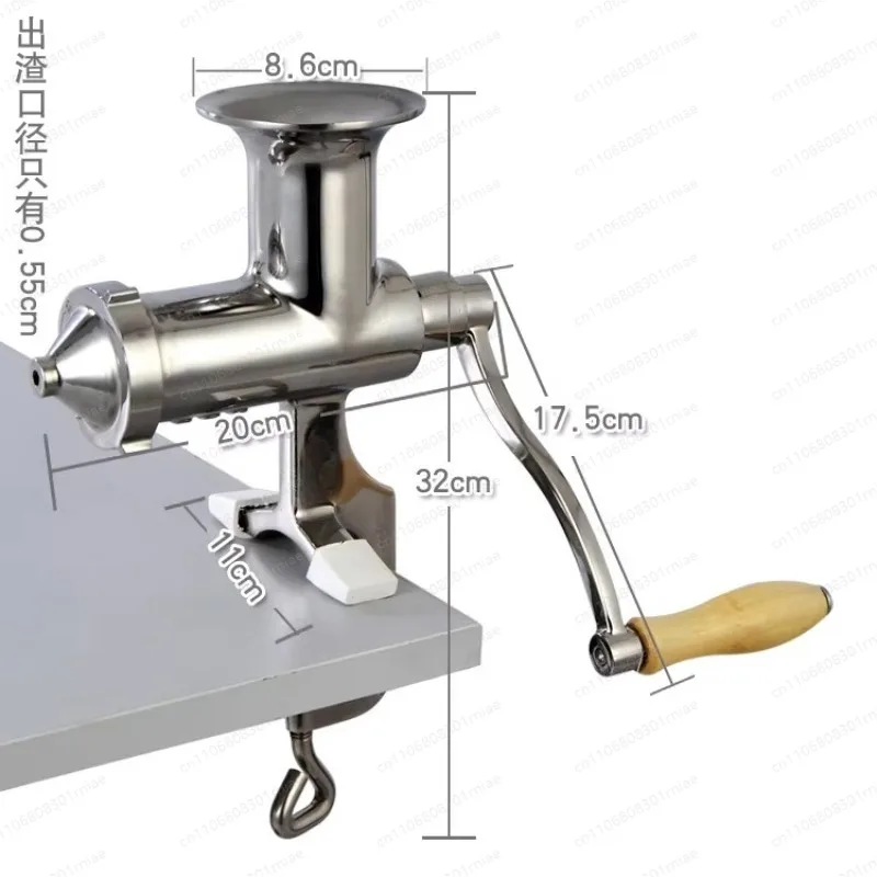 Ручная соковыжималка для пшеничной травы, настольная, из нержавеющей стали, для фруктов, пшеничной травы, овощей, апельсинов
Ручная соковыжималка для пшеничной травы, настольная, из нержавеющей стали, для фруктов, пшеничной травы, овощей, апельсинов