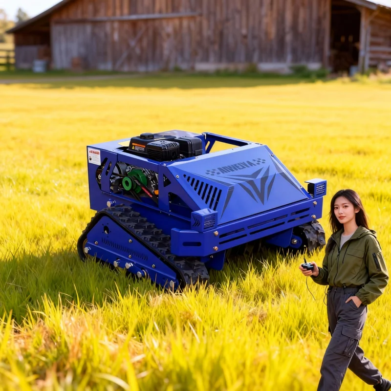Customized 550MM Tracked Mowing Machine - Upgraded Version Remote Control Practical Lawn Mower for Residential Yards
Customized 550MM Tracked Mowing Machine - Upgraded Version Remote Control Practical Lawn Mower for Residential Yards