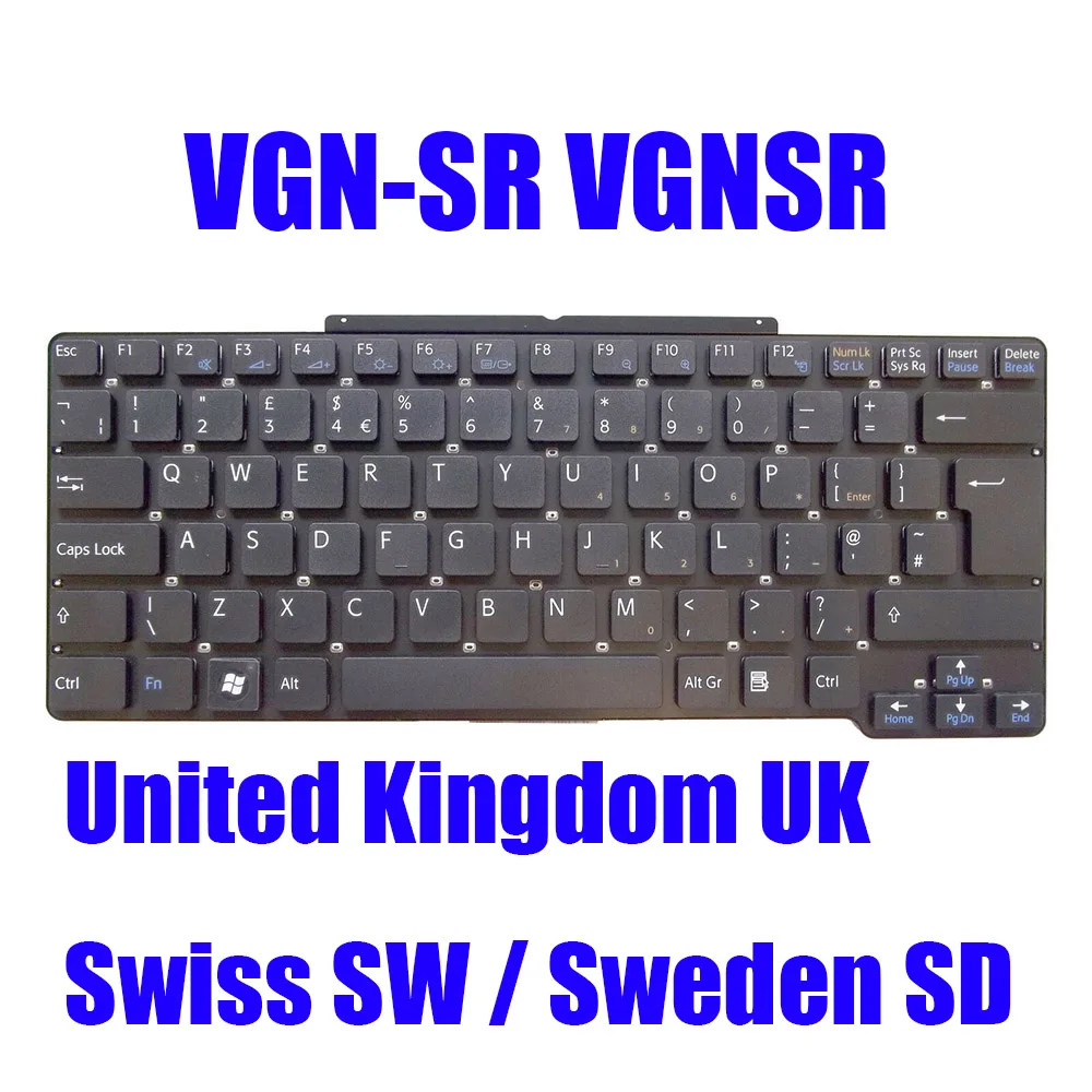 UK SW SD PO Laptop Keyboard For SONY VGN-SR VGNSR 148090112 148090132 148090172 United Kingdom Swiss Sweden Portuguese Black New
UK SW SD PO Laptop Keyboard For SONY VGN-SR VGNSR 148090112 148090132 148090172 United Kingdom Swiss Sweden Portuguese Black New
