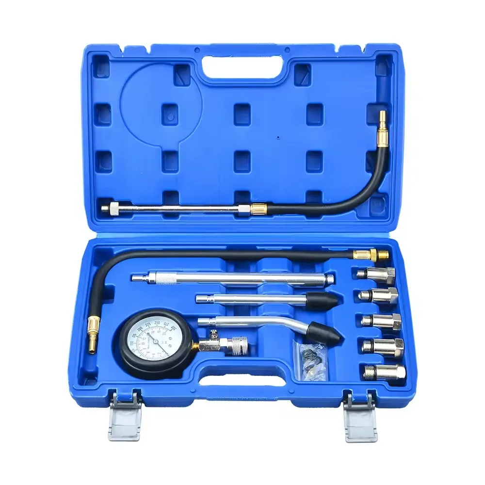 Engine Cylinder Compression Tester Gauge Tool Kit 0-300PSI Multifunction Cylinder Pressure Gauge Engine Pressure Tester
Engine Cylinder Compression Tester Gauge Tool Kit 0-300PSI Multifunction Cylinder Pressure Gauge Engine Pressure Tester