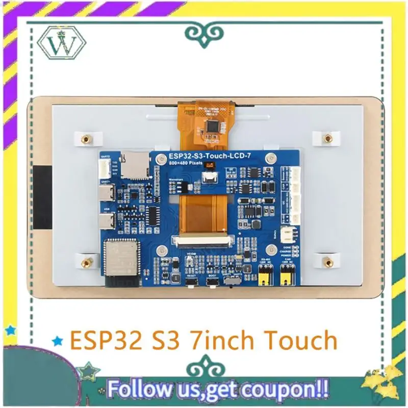 НОВЫЙ ESP32 S3 Touch с корпусом ЖК-дисплея 7-дюймовый емкостный экран 800X 480 макетная плата Xtensa BT5 CAN RS485 датчик
НОВЫЙ ESP32 S3 Touch с корпусом ЖК-дисплея 7-дюймовый емкостный экран 800X 480 макетная плата Xtensa BT5 CAN RS485 датчик