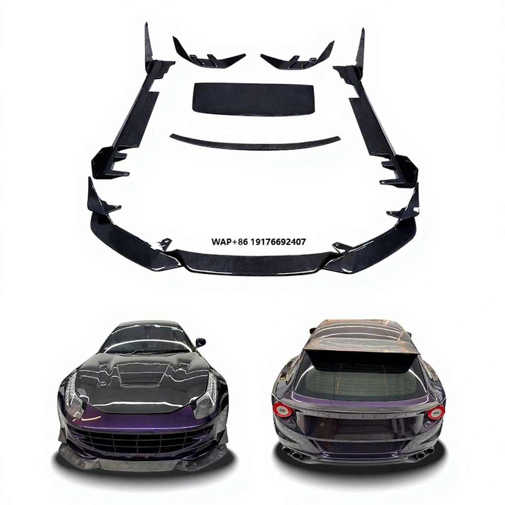 Style Dry Carbon Fiber Car Body Kit for FF Front Bumper Lip Side Skirts Rear Diffuser Spoiler Roof Wing Bodykit
Style Dry Carbon Fiber Car Body Kit for FF Front Bumper Lip Side Skirts Rear Diffuser Spoiler Roof Wing Bodykit