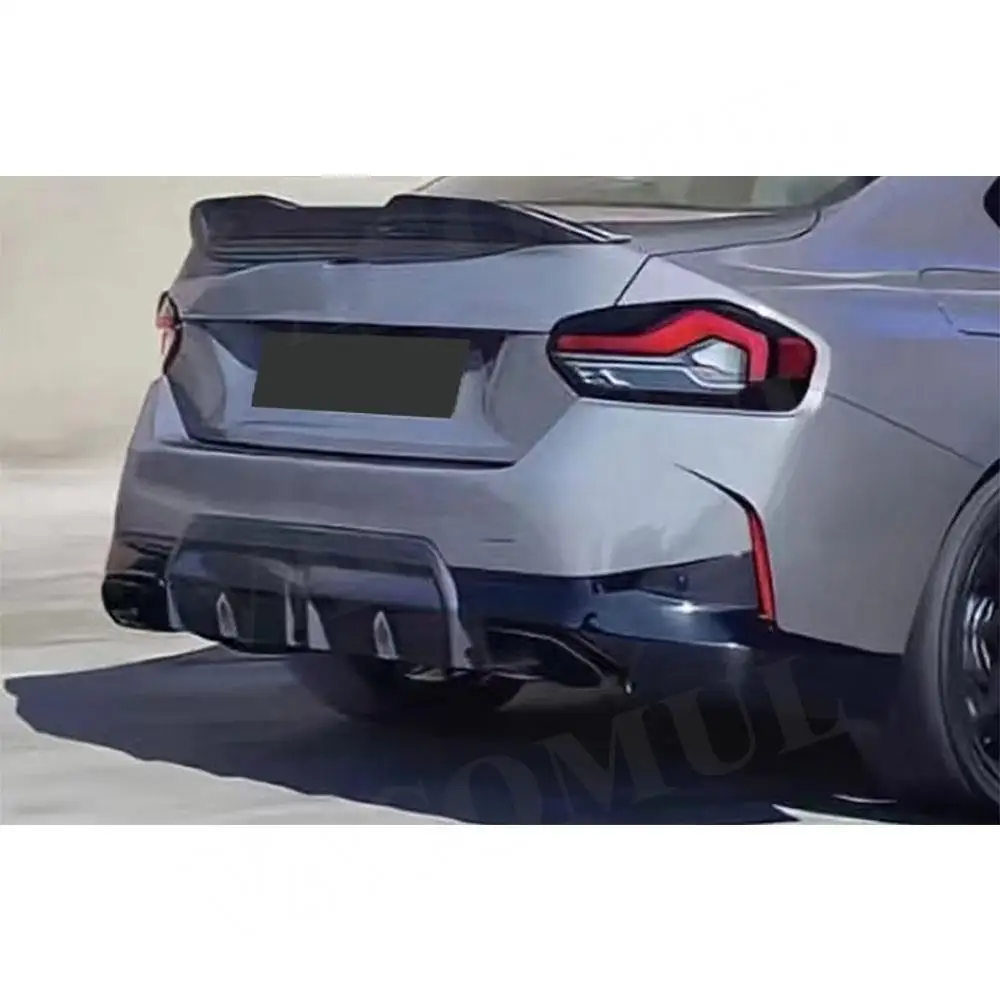 VACOMUL Gloss Black Rear Bumper Diffuser Set with Exhaust Tips for BMW 2 Series G42 M-Sport Coupe 2021 + Car Bumper Accessories
VACOMUL Gloss Black Rear Bumper Diffuser Set with Exhaust Tips for BMW 2 Series G42 M-Sport Coupe 2021 + Car Bumper Accessories