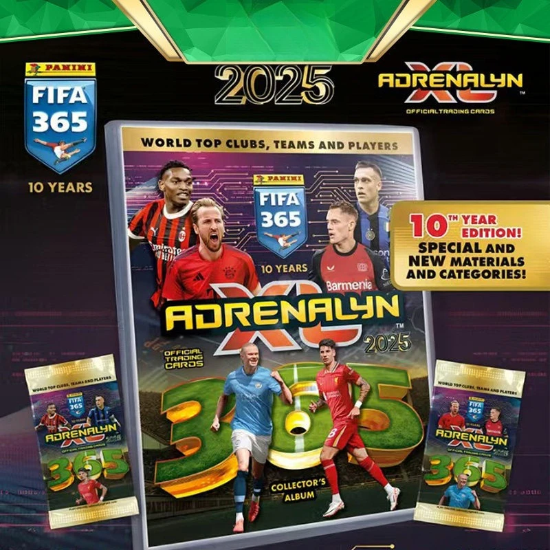 2025 Panini FIFA 365 Official Collector Cards, Authentic Football Star Cards Classic Metal Tin Gift Box Collectible Fan Gift Set
2025 Panini FIFA 365 Official Collector Cards, Authentic Football Star Cards Classic Metal Tin Gift Box Collectible Fan Gift Set