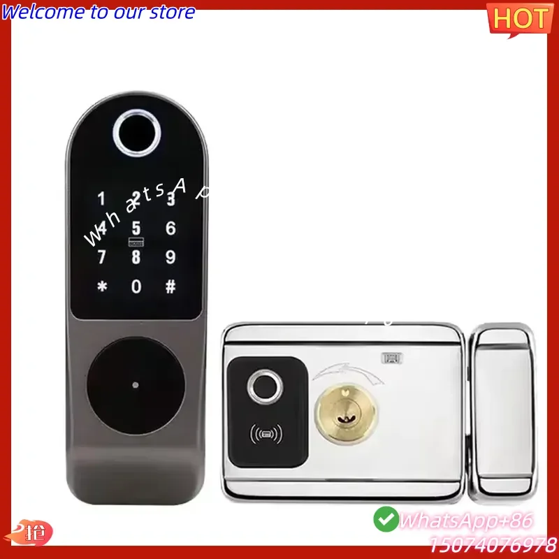 2026 Wireless /TTLock App Smart Lock Fingerprint Door Lock Manufacturer Smart Gate Lock
2026 Wireless /TTLock App Smart Lock Fingerprint Door Lock Manufacturer Smart Gate Lock