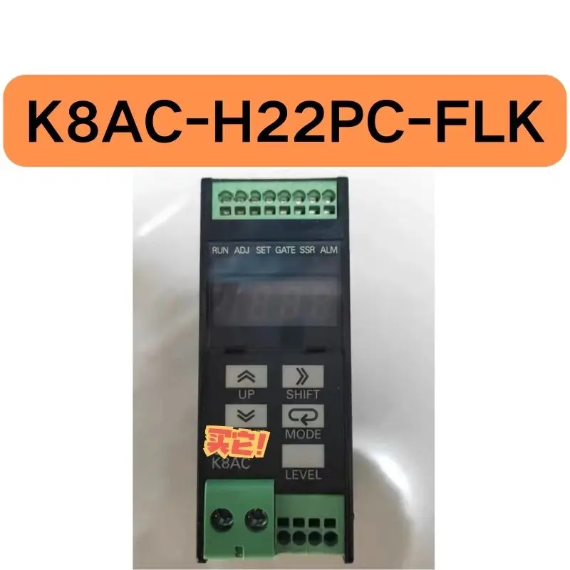 Used K8AC-H22PC-FLK digital heater wire breakage alarm tested OK, function intact
Used K8AC-H22PC-FLK digital heater wire breakage alarm tested OK, function intact