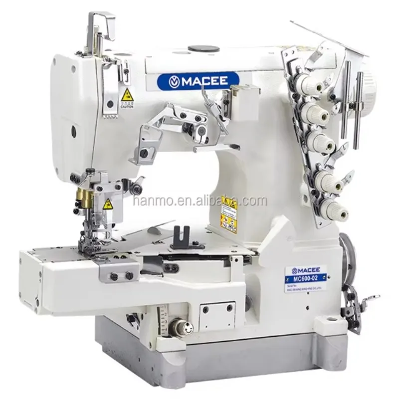 600-02 HIGH-SPEED CYLINDER-BED INTERLOCK SEWING MACHINE WITH TAPE BINDING(EDGE ROLLIING
600-02 HIGH-SPEED CYLINDER-BED INTERLOCK SEWING MACHINE WITH TAPE BINDING(EDGE ROLLIING