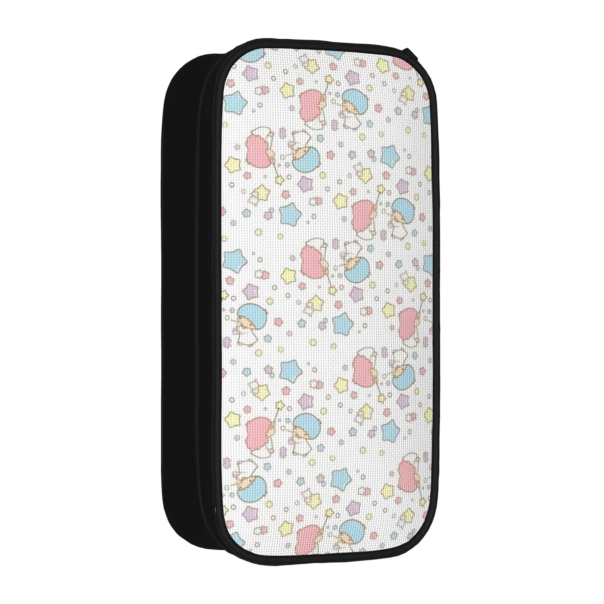 Little Twin Stars Cartoon Pencil Case Kiki Lala Pencilcases Pen Box for Student Large Bag Students School Gift Stationery
Little Twin Stars Cartoon Pencil Case Kiki Lala Pencilcases Pen Box for Student Large Bag Students School Gift Stationery