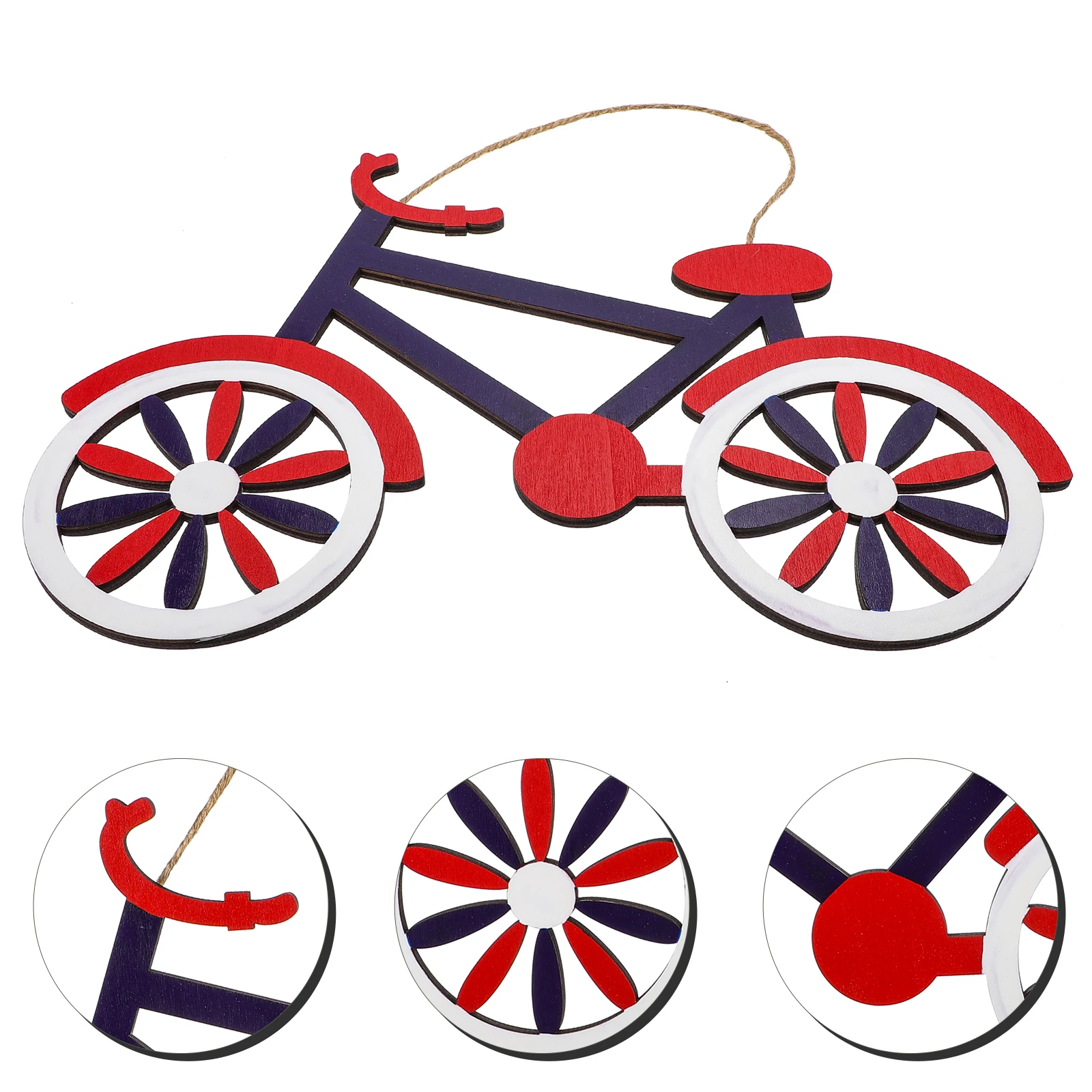 Patriotic Independence Day Wooden Hanging Sign 4Th Of July Front Door Decor Bike Design Outdoor Memorial Day Wall Ornament
Patriotic Independence Day Wooden Hanging Sign 4Th Of July Front Door Decor Bike Design Outdoor Memorial Day Wall Ornament