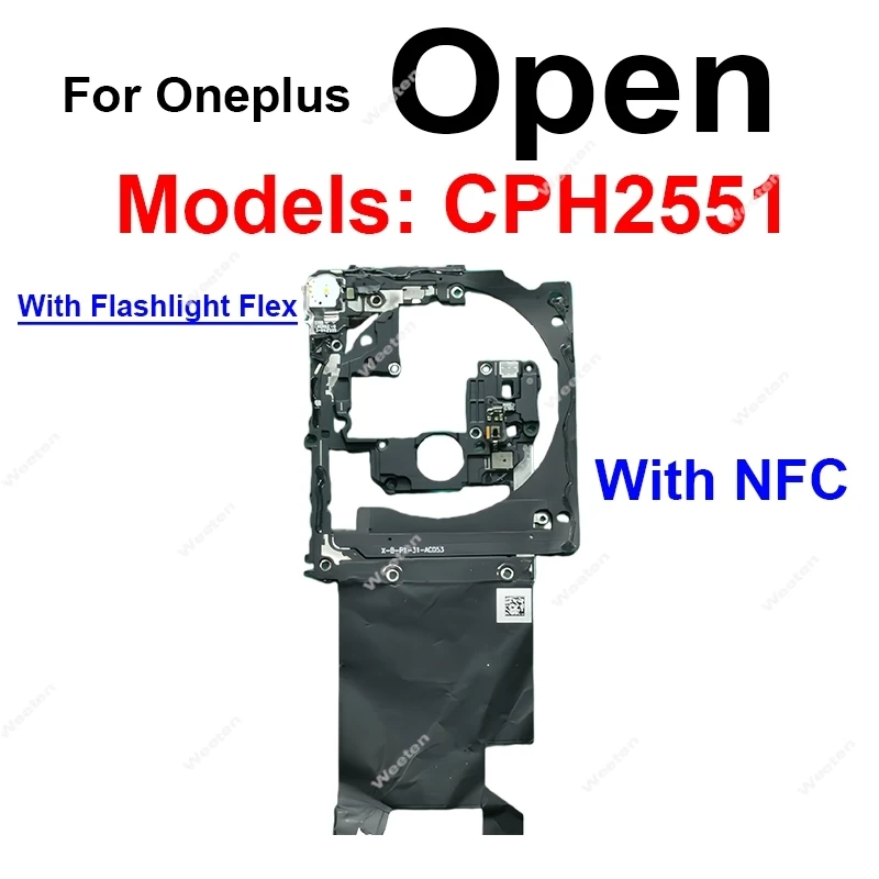 Mainboard Cover For Oneplus OnePlus 1+ Open CPH2551 Antenna Motherboard Frame Holder with NFC Flashlight Flex Repair Parts
Mainboard Cover For Oneplus OnePlus 1+ Open CPH2551 Antenna Motherboard Frame Holder with NFC Flashlight Flex Repair Parts