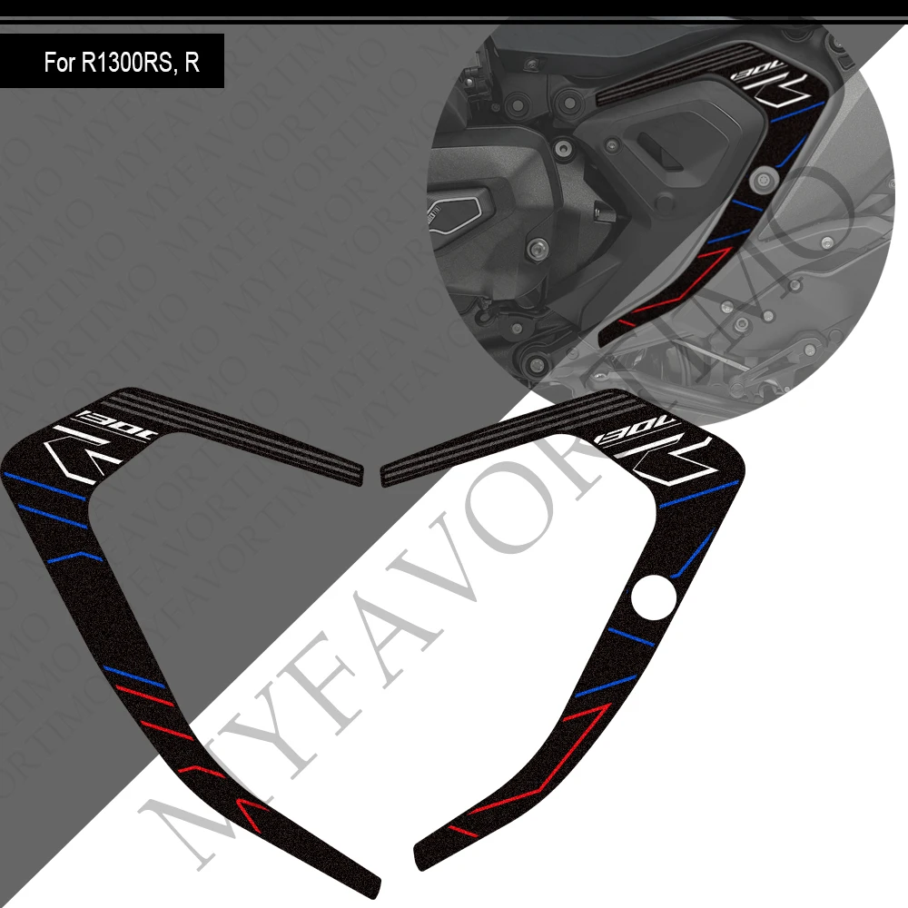 Motorcycle For R1300RS R1300R RS 1300 R R1300 Tank Pad Cap Grips Gas Fuel Knee Body Stickers Decals Protector 2025 2026
