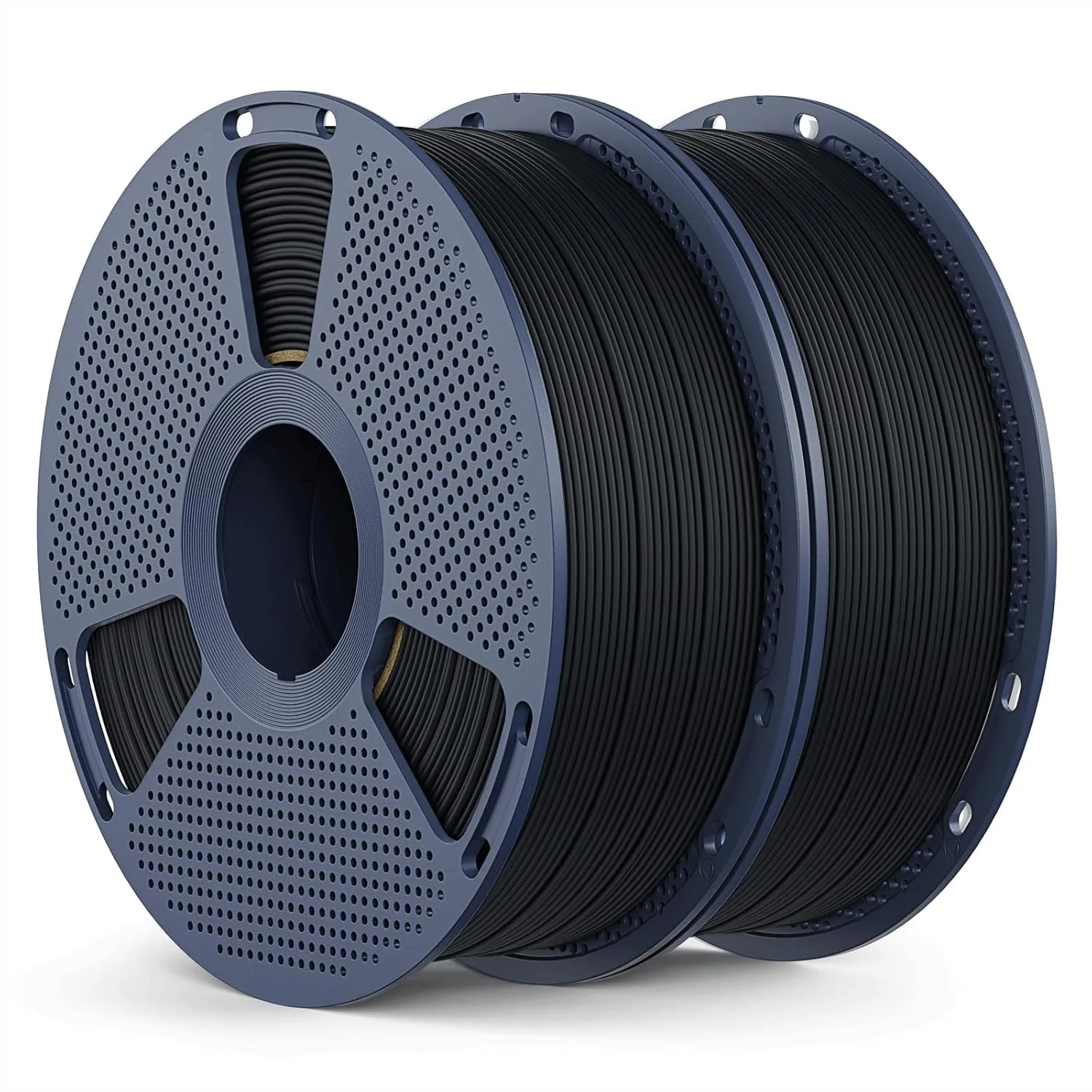 Matte PLA Filament 1.75mm, 2kg 4.4lbs, Matte Surface Texture, No Clogging, Less Brittle, Black+Black
Matte PLA Filament 1.75mm, 2kg 4.4lbs, Matte Surface Texture, No Clogging, Less Brittle, Black+Black