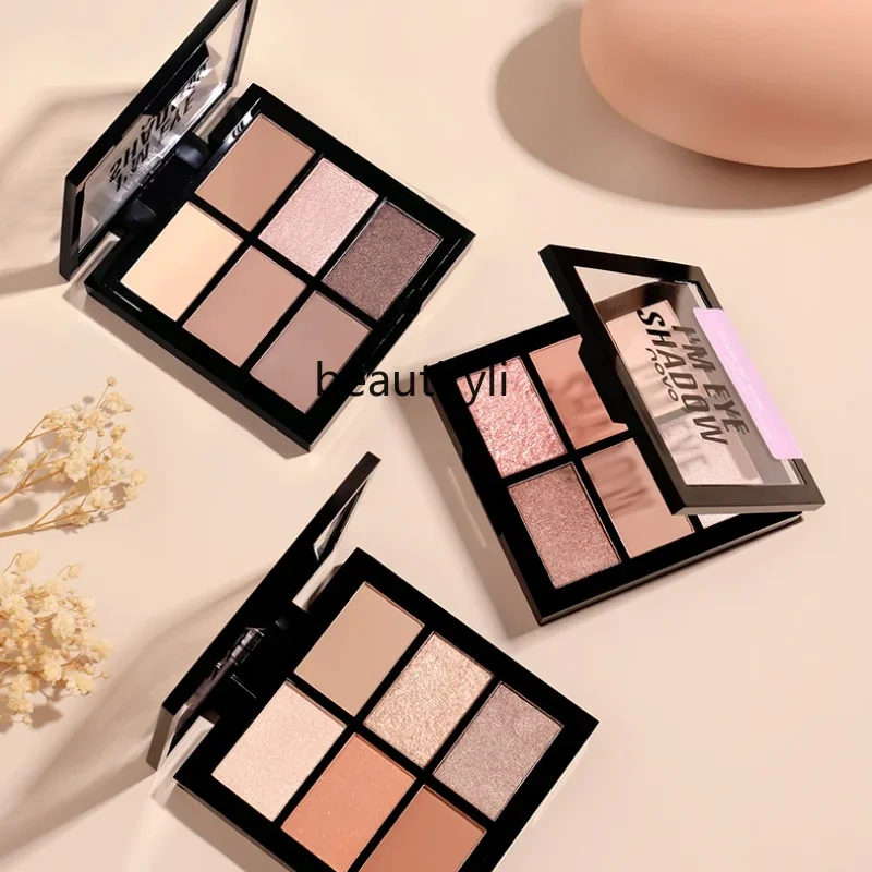 zq Novo Six Color Eyeshadow Palette Matte Shimmer Earth Color Newbie Beginner
zq Novo Six Color Eyeshadow Palette Matte Shimmer Earth Color Newbie Beginner