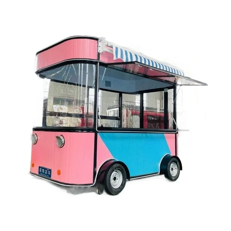 Internet celebrity food truck, multi functional snack truck, night market stall, mobile barbecue truck
Internet celebrity food truck, multi functional snack truck, night market stall, mobile barbecue truck