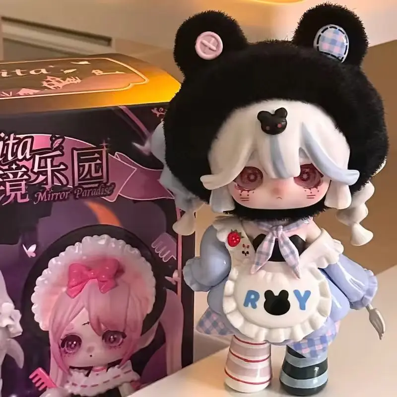 Ninita Mirror Paradise Series слепая коробка Caixa Caja куклы Mystery Box подарок настольное украшение мультяшная модель игрушки
Ninita Mirror Paradise Series слепая коробка Caixa Caja куклы Mystery Box подарок настольное украшение мультяшная модель игрушки