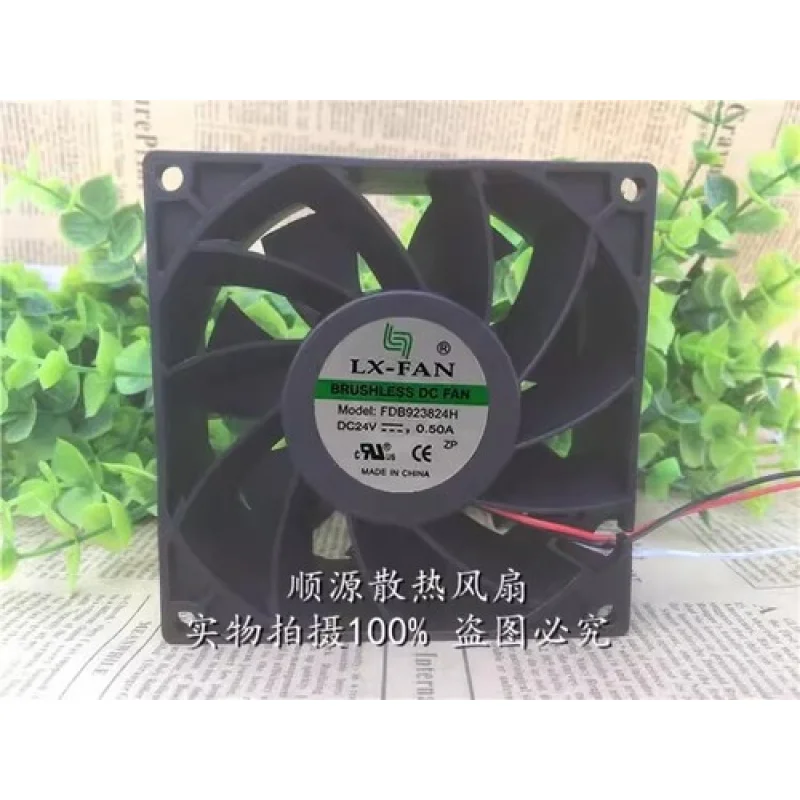 Y for LX-FAN FDB923824H DC24V 0.50A 90*90*38MM 3-Wire Cooling Fan
Y for LX-FAN FDB923824H DC24V 0.50A 90*90*38MM 3-Wire Cooling Fan