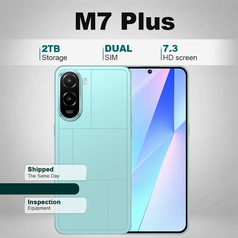 Hot M7 Plus High Quality Global Version intelligent 16GB 1TB 7.3" HD Original 7800mAh Battery Dual Card 5G Standby
Hot M7 Plus High Quality Global Version intelligent 16GB 1TB 7.3" HD Original 7800mAh Battery Dual Card 5G Standby