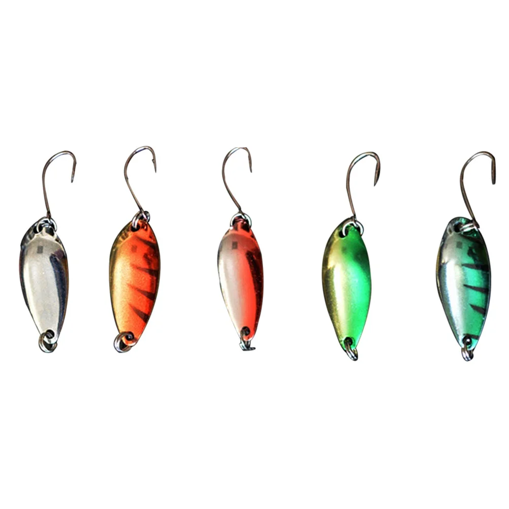 5pcs Single Hook for Fishing Horse Mouth Baits Metal Sequin Spoons Durable High Quality Tackle Set Gifts
5pcs Single Hook for Fishing Horse Mouth Baits Metal Sequin Spoons Durable High Quality Tackle Set Gifts