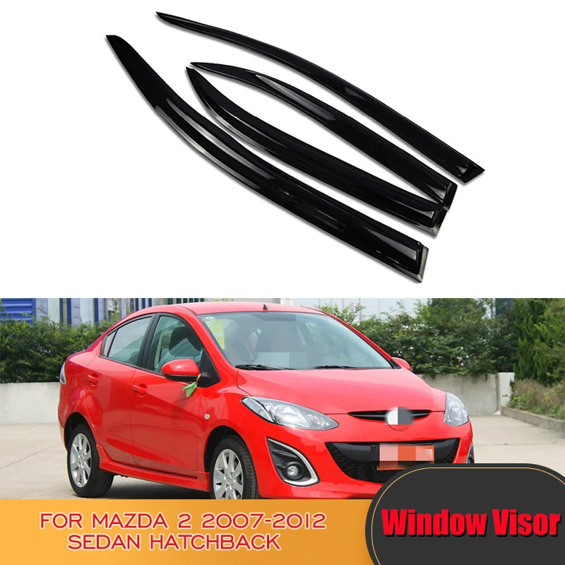 Cars Accessories Window Visors Rain Sun Guard Vent Wind Deflector Weathershield Slim Moulding Trim For Mazda 2 2007-2012
Cars Accessories Window Visors Rain Sun Guard Vent Wind Deflector Weathershield Slim Moulding Trim For Mazda 2 2007-2012