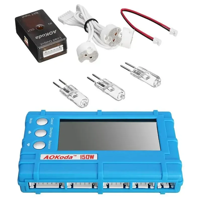 Original AOK 3in1 150W Discharger Voltage Tester Balancer For RC Lipo Battery
Original AOK 3in1 150W Discharger Voltage Tester Balancer For RC Lipo Battery